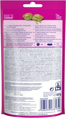 Vitakraft Crispy Crunch Dental pepermuntolie 60g - afbeelding 2