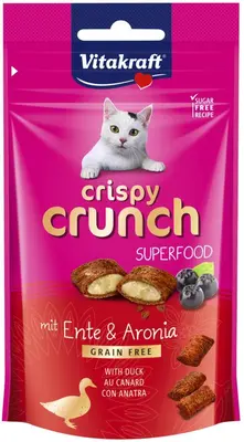 Vitakraft Crispy Crunch eend & aroniabessen 60g - afbeelding 3