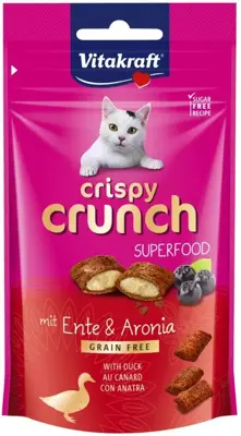 Vitakraft Crispy Crunch met eend en aroniabessen