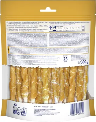 Vitakraft Delicious Chews kauwrollen S 25st, 300g - afbeelding 2