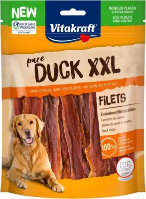 Vitakraft Duck XXL eendenvleesstrips 250g