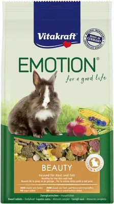 Vitakraft Emotion Beauty Selection Adult dwergkonijn 600g - afbeelding 1