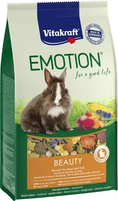 Vitakraft Emotion Beauty Selection Adult dwergkonijn 600g - afbeelding 6
