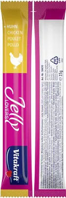 Vitakraft Jelly Lovers multipack kip & kalkoen 6 x 15g - afbeelding 3