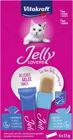Vitakraft Jelly lovers multipack zalm & schol MSC 6 x 15g - afbeelding 1