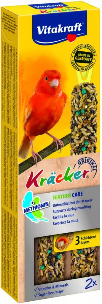 Vitakraft Kräcker Original kanarie met Feather Care