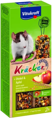 Vitakraft Kräcker Original rat met spelt en appel