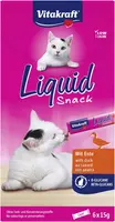 Vitakraft Liquid Snack eend & B-glucaan, 6 x 15g - afbeelding 1