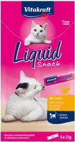 Vitakraft Liquid Snack Kip & Taurine 6 x 15 g kopen?