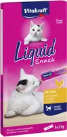 Vitakraft Liquid Snack kip & taurine, 6 x 15g - afbeelding 6