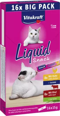 Vitakraft Liquid snack multipack 16x15g