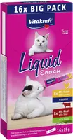 Vitakraft Liquid Snack multipack kip & rund, 16 x 15g - afbeelding 6