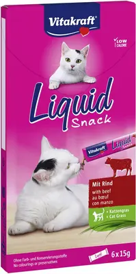 Vitakraft Liquid Snack rund & inuline, 6 x 15g - afbeelding 6