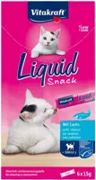 Vitakraft Liquid Snack zalm & omega 3, 6 x 15g - afbeelding 7