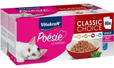 Vitakraft Poésie Classique multipack 40 x 85g