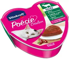Vitakraft Poésie Création wild & cranberry in gelei 85g kopen?
