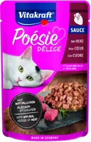 Vitakraft Poésie Délice hart in saus 85g kopen?