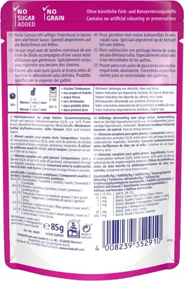Vitakraft Poésie Délice Junior kalkoen in saus 85g - afbeelding 2