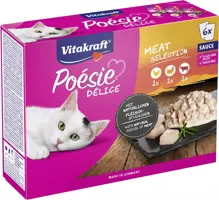Vitakraft Poésie Délice multipack vlees in saus 6 x 85g - afbeelding 7