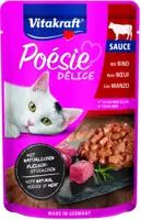Vitakraft Poésie Délice rund in saus 85g kopen?