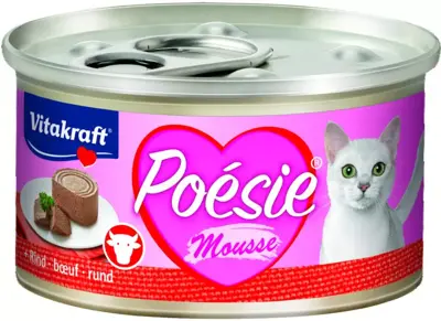 Vitakraft Poésie Mousse met rundvlees 85 gram