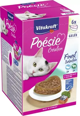 Vitakraft Poesie multipack gelei 6x85g - afbeelding 6