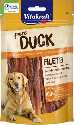 Vitakraft Pure Duck Filets 80g - afbeelding 1