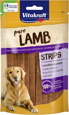 Vitakraft Pure Lamb Strips 80g - afbeelding 1