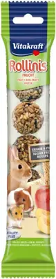 Vitakraft Rollinis fruitmix knaagdierensnack 7 stuks, 48g