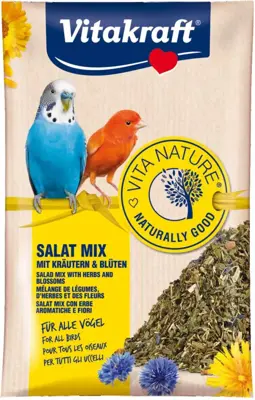 Vitakraft Salat Mix alle vogels, zakje à 10 gram.
 - afbeelding 1