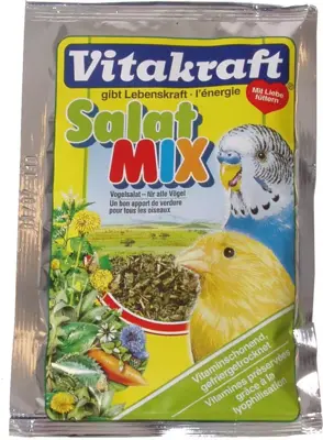 Vitakraft Salat Mix alle vogels, zakje à 10 gram.
 - afbeelding 2