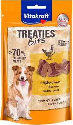 Vitakraft Treaties Bits met kip 'Bacon Style' 120 gram