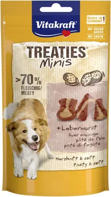 Vitakraft Treaties Mini's leverworst 48g - afbeelding 1