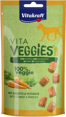 Vitakraft Veggies Bits wortel & peterselie 40g - afbeelding 1