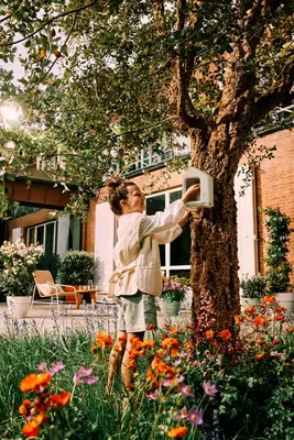 Voedersilo cosy 18cm beige - afbeelding 9