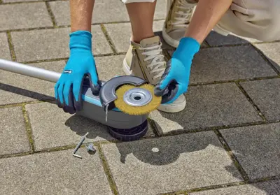 Voegenborstel Staaldraad voor easyweed - afbeelding 2