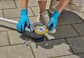 Voegenborstel Staaldraad voor easyweed - afbeelding 2