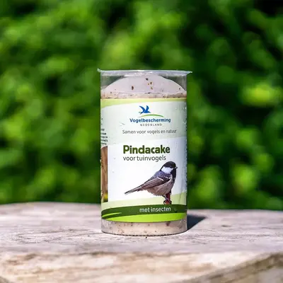 Vogebescherming Nederland Pindacake met insecten 500ml - afbeelding 4