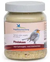 Vogebescherming Nederland Pindakaas meelwormen 330g - afbeelding 1
