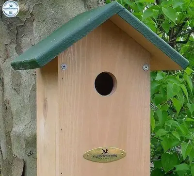 Vogelbescherming cadeaupakket nestkast Oklahoma (voor mussen) - afbeelding 3