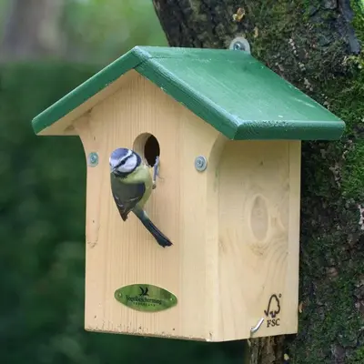 Vogelbescherming Nederland nestkast Portland (voor kleine mezen) - afbeelding 2