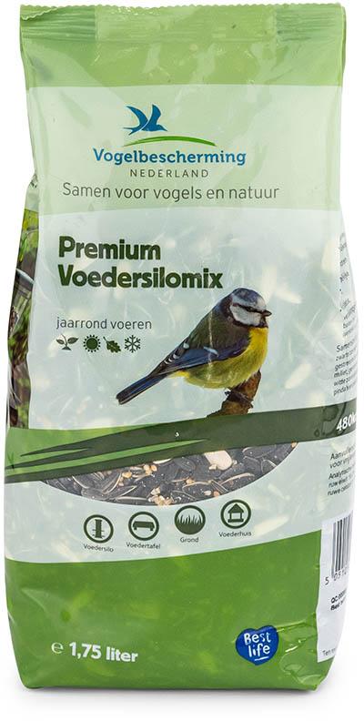 Vogelbescherming Nederland premium voedersilomix 1,75 liter