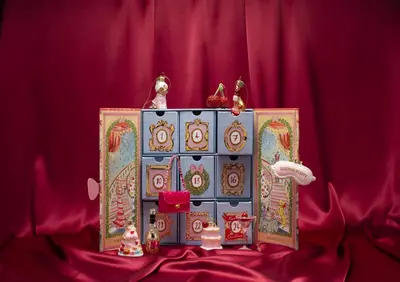 Vondels adventskalender susannah garrod 9 ornamenten roze  - afbeelding 14