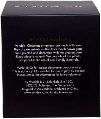 Vondels cadeaubox xs zwart  - afbeelding 4