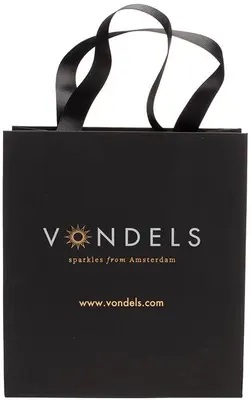 Vondels cadeautasje medium zwart  - afbeelding 1