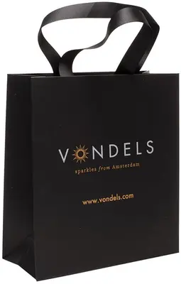 Vondels cadeautasje medium zwart  - afbeelding 2