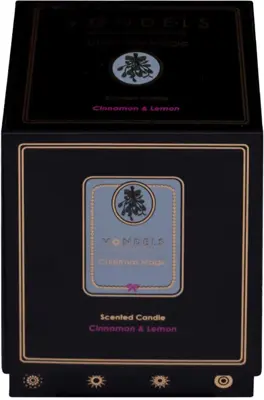 Vondels geurkaars christmas magic cinnamon & lemon - afbeelding 2