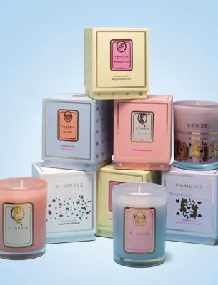 Vondels geurkaars stay wild musk & vanilla - afbeelding 4