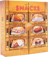 Vondels glazen kerst ornament mini set snackmuur multi 6 stuks - afbeelding 2