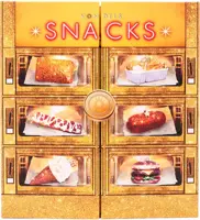 Vondels glazen kerst ornament mini set snackmuur multi 6 stuks - afbeelding 1